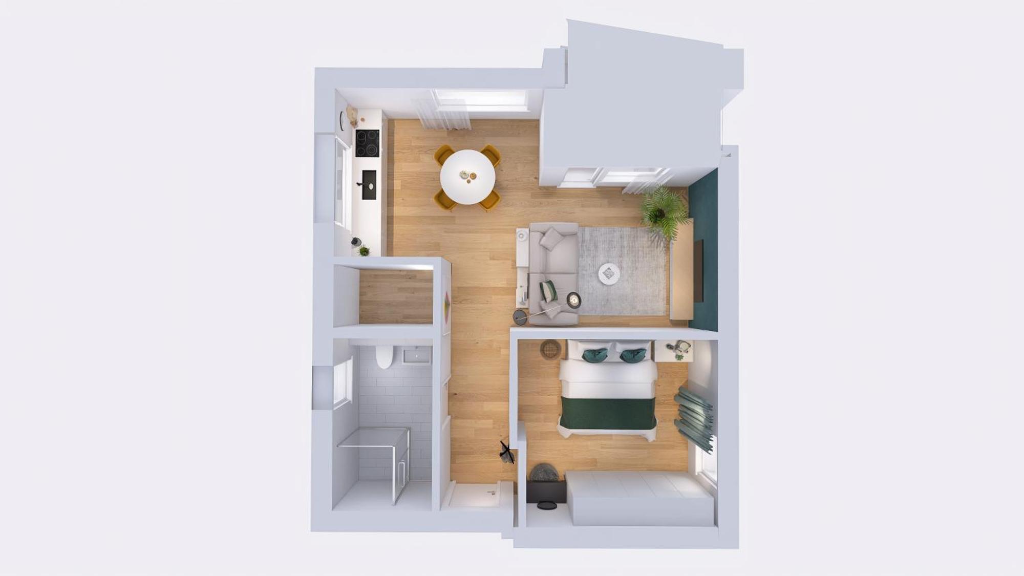Apartmenthaus Am Kaiser-Wilhelm-Park เดทโมลด์ ภายนอก รูปภาพ